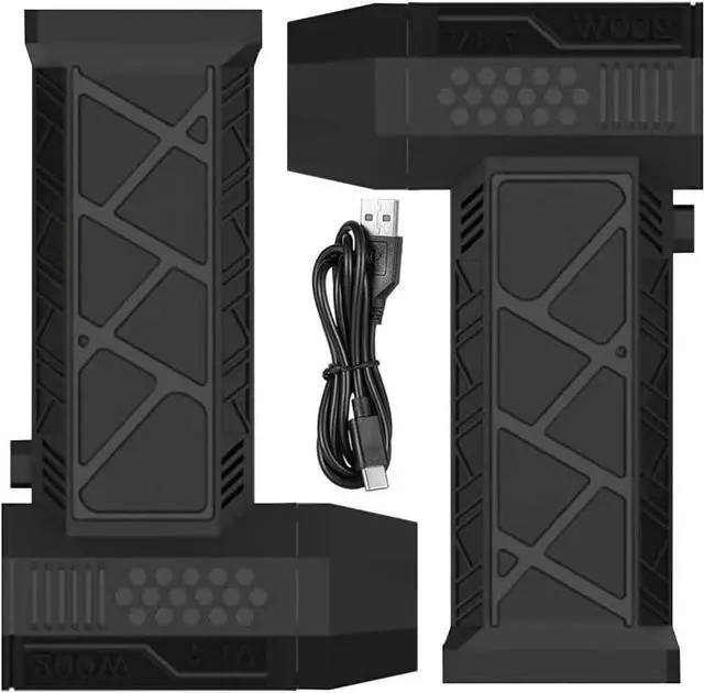 Alt view image 2 of 7 - USB Rechargeable Mini Blower, 130000rpm High-Speed Turbo Fan, Multi-Function Portable Dust Collector, Computer Keyboard Cleaning Tool, Dual-Action Dust Suction and Blowing Equipment