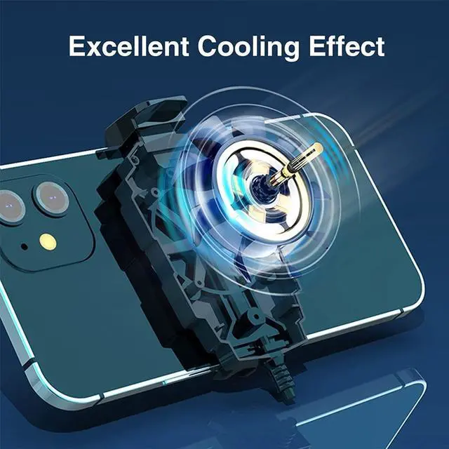 Alt view image 5 of 7 - Cooling Fan USB Powered Game Mobile Phone Cooler Cell Phone Radiator Cooling Tool