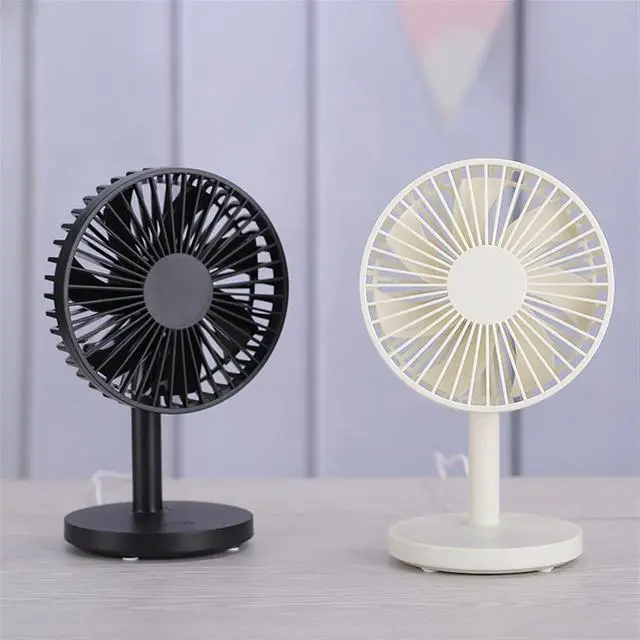 Alt view image 7 of 7 - USB Desktop Fan Household, Outdoor Portable Fan Office Household Enhancement 5 Fan Leaf Mobile Desktop Fan (Color : Black)