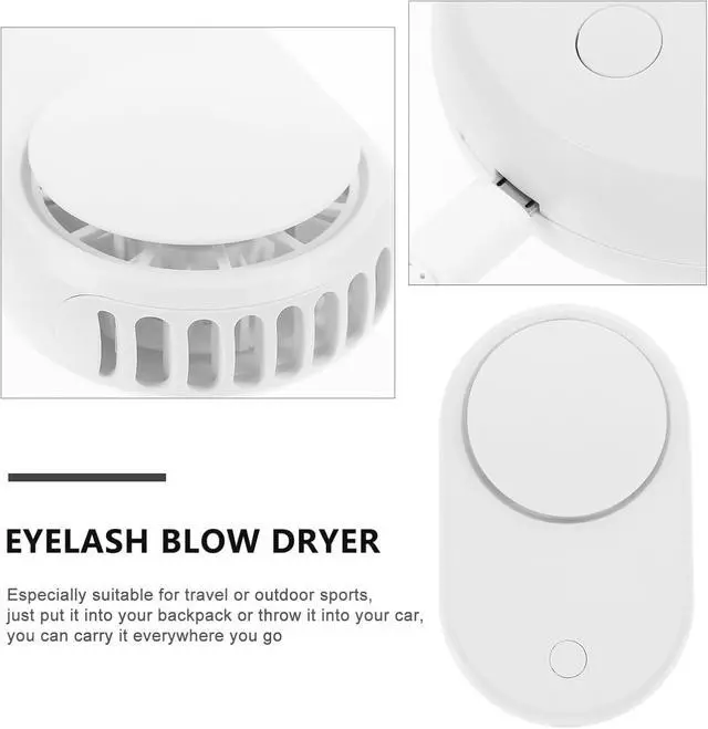 Alt view image 5 of 7 - DOITOOL 7pcs Usb Eyelash Grafting Dryer Fan Portable Cooling Lash Extensions Blower Multi-function Beauty Salon Supplies Lightweight Design for Quick Adhesion Comfort for Eyelash