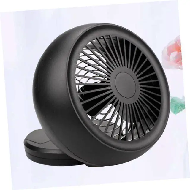 Alt view image 3 of 7 - Uonlytech 3pcs USB Rechargeable Mini Fan for Home Desktop Cooling Fan Without Battery Portable for Summer for Offices and Travel Black