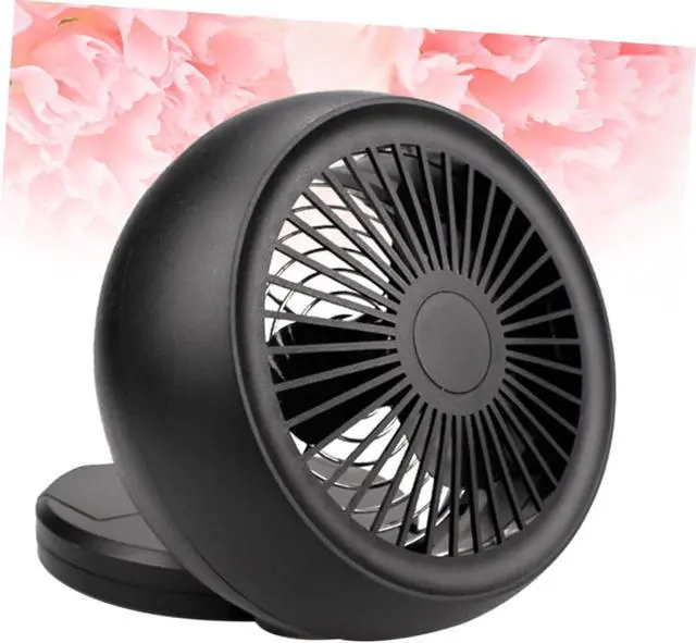Alt view image 4 of 7 - Uonlytech 3pcs USB Rechargeable Mini Fan for Home Desktop Cooling Fan Without Battery Portable for Summer for Offices and Travel Black