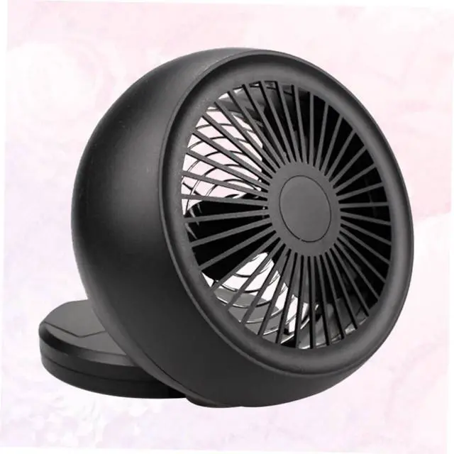Alt view image 5 of 7 - Uonlytech 3pcs USB Rechargeable Mini Fan for Home Desktop Cooling Fan Without Battery Portable for Summer for Offices and Travel Black