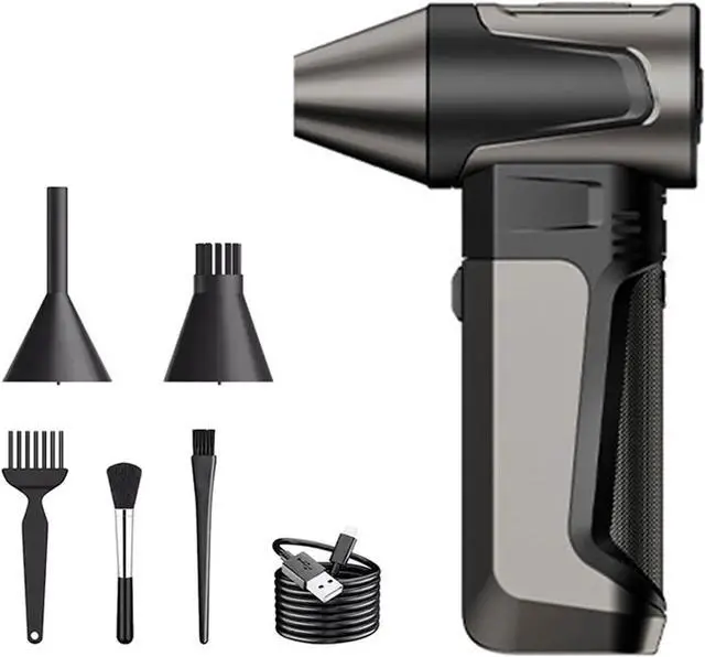 Main image of Portable Small Handheld Fan 2500mAh Air Blower with 130000RPM and 3 Speeds Adjustment USB Rechargeable for Travel Home