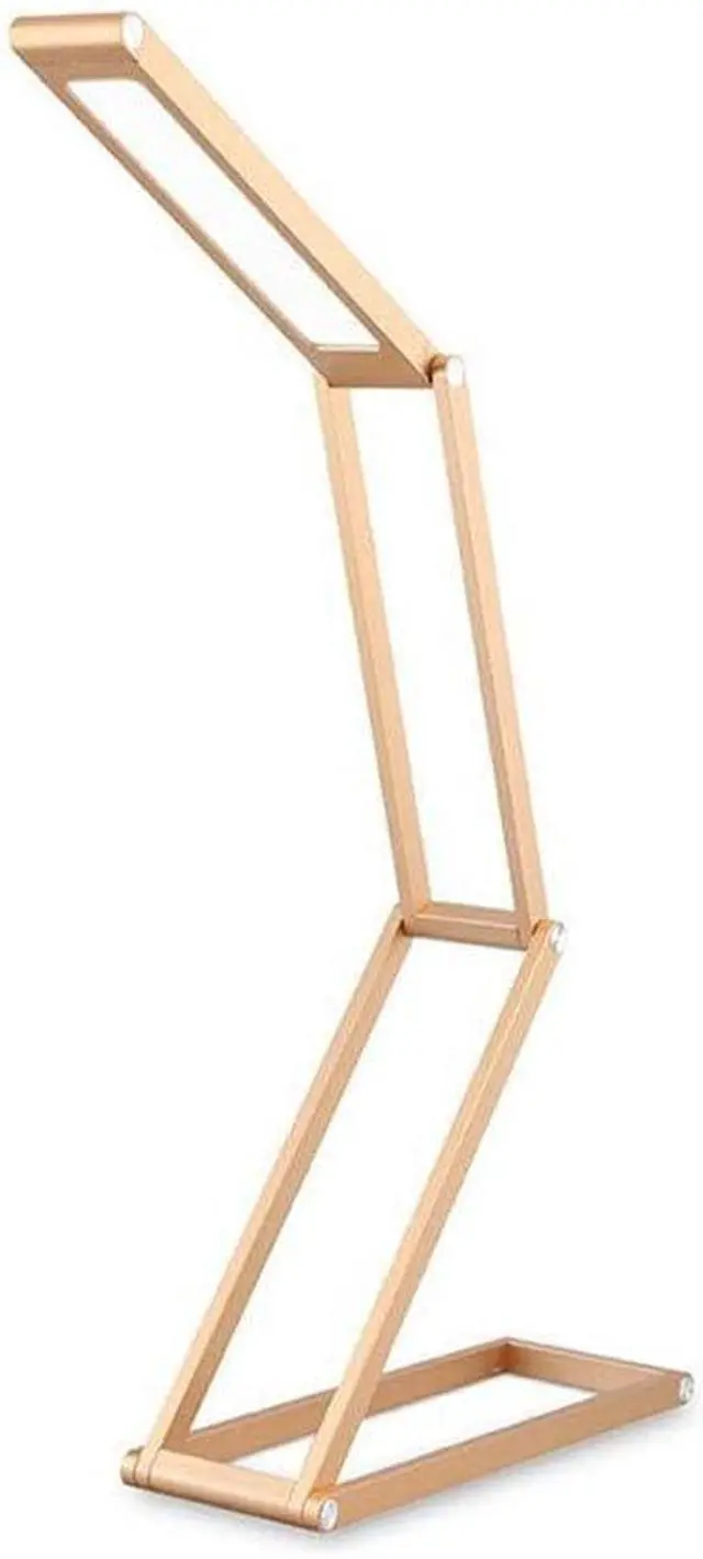 Main image of Portable Foldable LED Multifunction Dimmable Lamp with USB Charging, Creative United of Wall lamp and Desk lamp (Gold) (Gold)