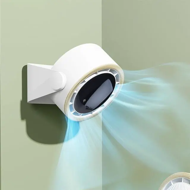 Alt view image 6 of 7 - 3600mAh Portable USB Charging Desk Fan Hangings Ceiling Fan Air Conditioner