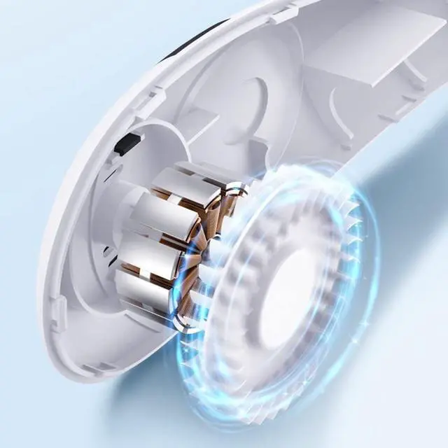 Alt view image 3 of 4 - JYYBN Portable Hanging Neck Fan USB Rechargeable Bladeless Mute Sports Fans Summer Outdoor Air Cooling Wearable Neckband Fan