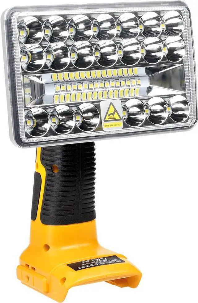 Main image of Flashlight for Dewalt 20V Battery, 20v Work Light, 18W 2000LM Portable Floodlights and Spotlight with USB Charging Port for Repairing, Garage, Camping, Jobsite