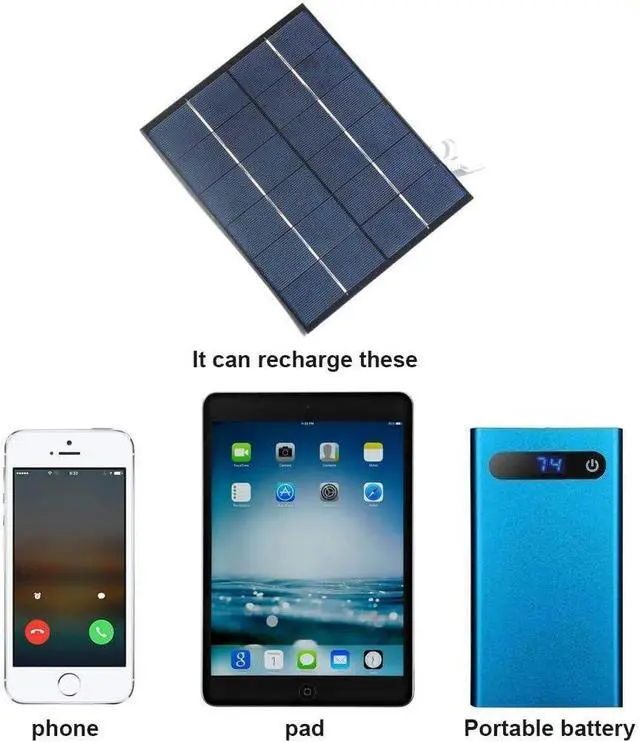 Alt view image 7 of 7 - Battery Operated Rechargeable Desk Fan with Solar Panel for Home& Office & Hurricane Camping Battery Powered USB Fan Strong Airflow Portable Fan Quiet Metal Frame 5200 mAh Capacity