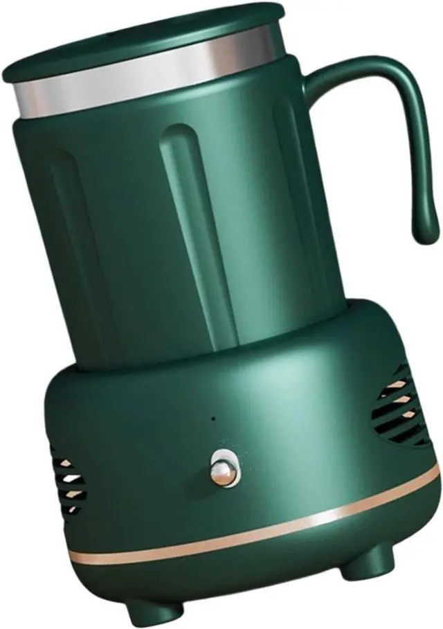 Alt view image 3 of 7 - USB Powered Drink Cooling Heating Cup Duals Function Temperature Adjustable Stainless Steel Coolers and Warmer