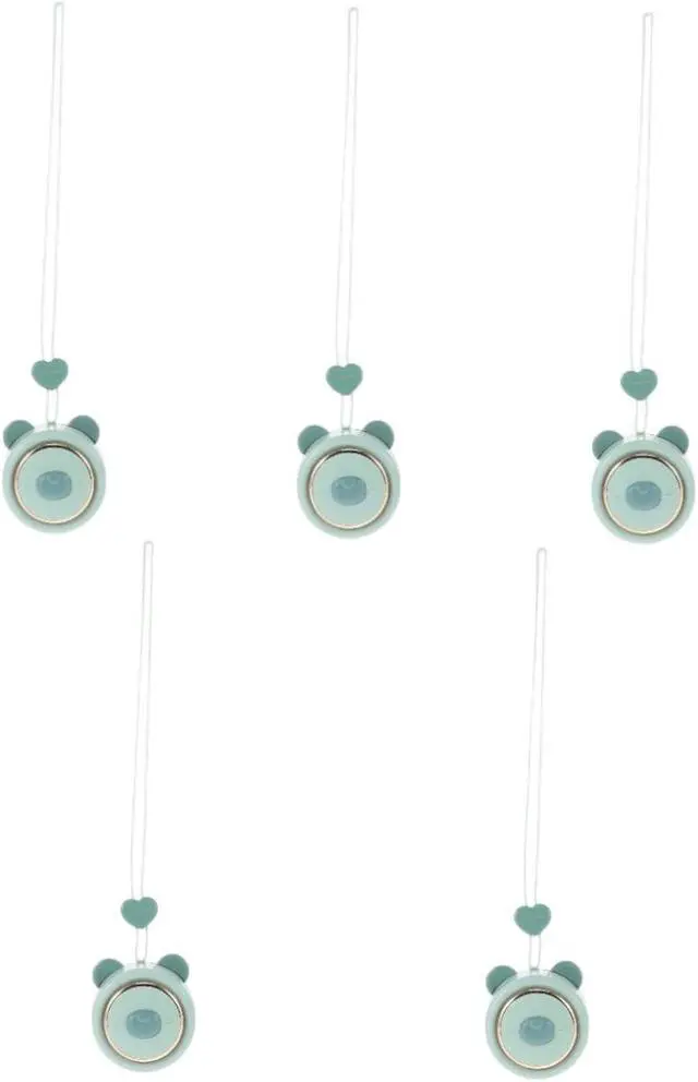 Main image of 5pcs Leafless Hanging Neck Fan Cooling Fan with Lanyard Mini Personal Cooling Neck Fan Portable Hanging Neck Fan Wearable Air Conditioner Fan USB Student Small Fan