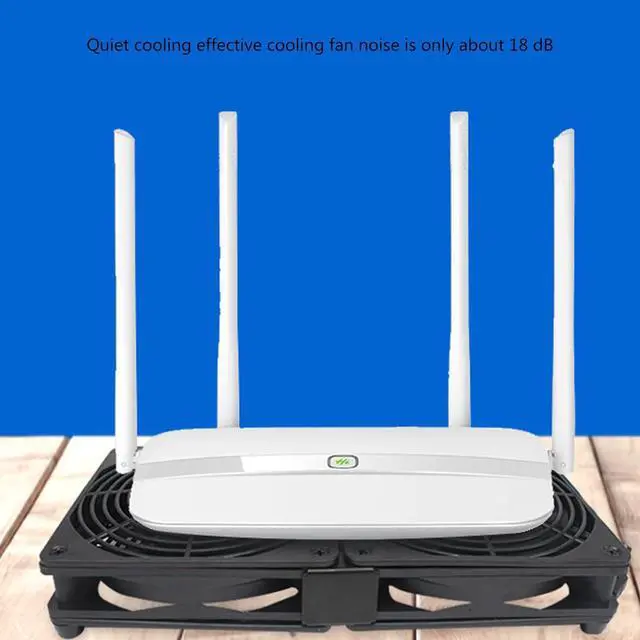 Alt view image 6 of 7 - Efficient 120mm USB Fan with Stand for Cooling Routers Networks Servers Projects and Laptop Cooling