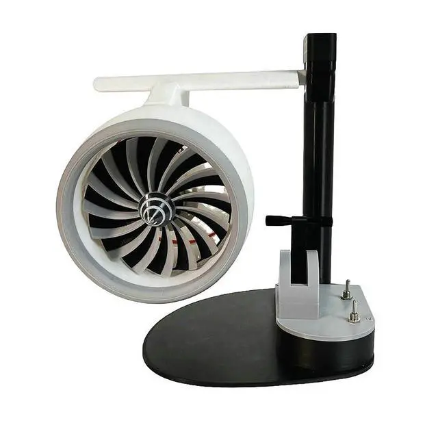 Alt view image 2 of 7 - USB Fan Turbofan Engine Model Upgraded Desktop Creative Styling Jet Fan Toy Includes an Ultrasonic Atomization Device