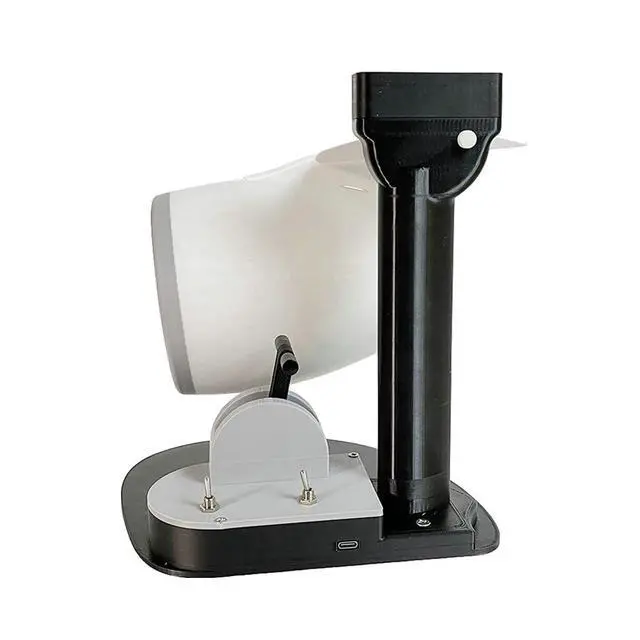 Alt view image 3 of 7 - USB Fan Turbofan Engine Model Upgraded Desktop Creative Styling Jet Fan Toy Includes an Ultrasonic Atomization Device