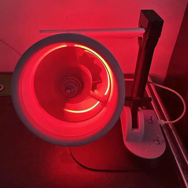 Alt view image 5 of 7 - USB Fan Turbofan Engine Model Upgraded Desktop Creative Styling Jet Fan Toy Includes an Ultrasonic Atomization Device