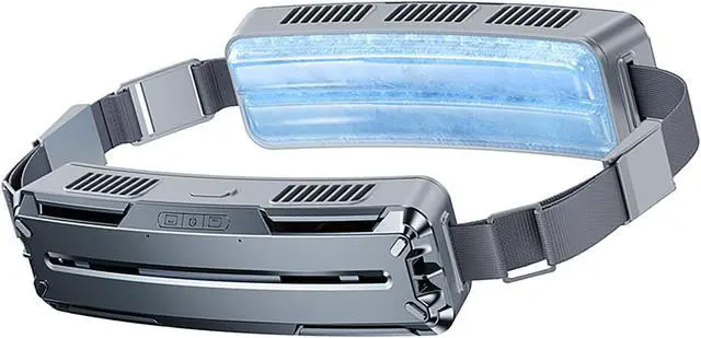 Alt view image 4 of 7 - Pissente Wearable Waist Fan Portable Mini USB Belt Fan Cooling Fan for Hot Weathers Outdoor Sports