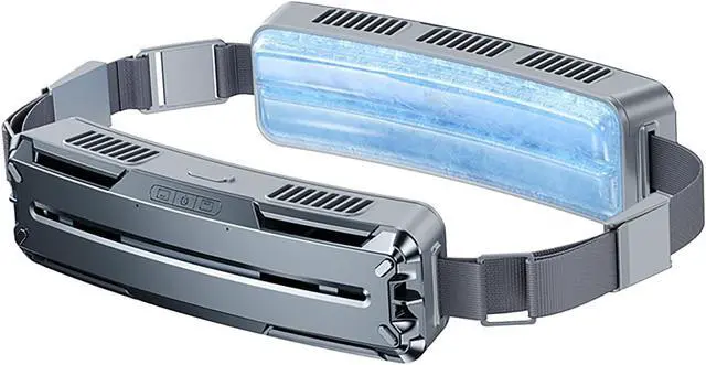 Alt view image 7 of 7 - Pissente Wearable Waist Fan Portable Mini USB Belt Fan Cooling Fan for Hot Weathers Outdoor Sports