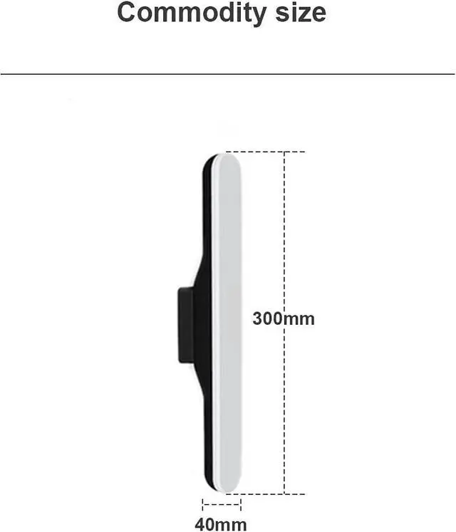 Alt view image 6 of 6 - Lamp for Wall, Magnet LED Reading Lamp Stepless Dimmable Wall Lamp Built in USB Rechargeable Battery Compatible with Desk Studing Mirror Cabinet(Built in Battery)