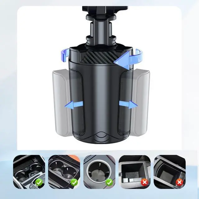 Alt view image 4 of 7 - USB Powered Car Fan 3 Powerful Speeds Adjust with 360 Degree Rotating for Travel Car