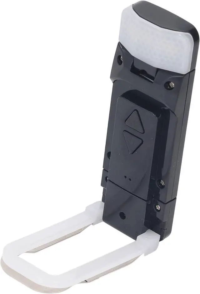 Alt view image 2 of 7 - Foldable LED Desk Lamp with 3 Color Modes, USB Rechargeable Clip on Book Reading Light, Lightweight Reading Lamp with 80H Runtime, Ideal for Home, Office, and Travel