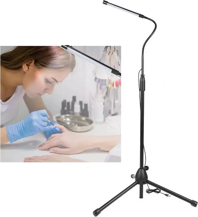Main image of ZJchao Adjustable LED Light 10 Levels Brightness Room Bed Lamp Eye Adjustable Lamp Lamp with USB Plug, High Performance for Computer, Power Bank, Adapter