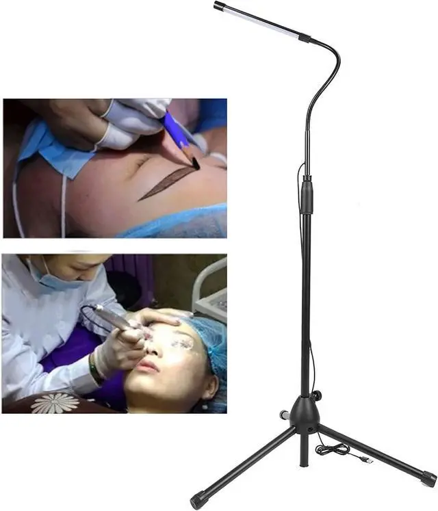 Alt view image 2 of 7 - ZJchao Adjustable LED Light 10 Levels Brightness Room Bed Lamp Eye Adjustable Lamp Lamp with USB Plug, High Performance for Computer, Power Bank, Adapter