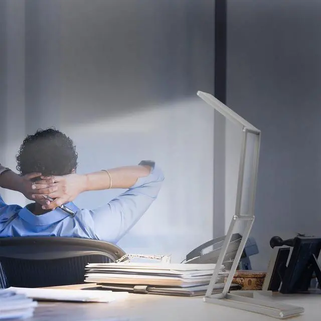 Alt view image 6 of 7 - MORECOO Super Bright Portable LED Desk Lamp, Eye-Care Foldable Lamp for Bedtime Studying or Reading and Outdoor Camping, 2 Brightness Settings (Silver)