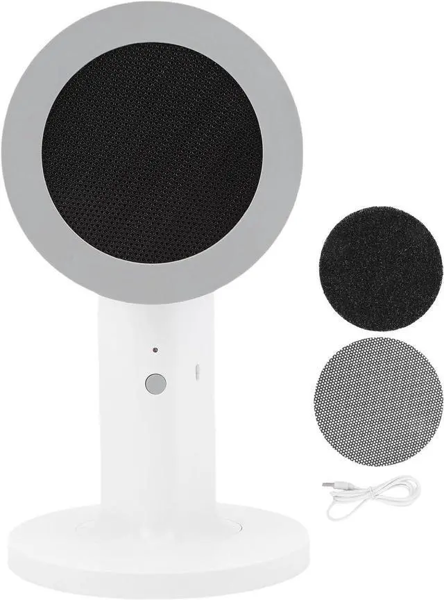 Main image of ciciglow Portable Range Hood, 2 Speeds Desktop Kitchen Exhaust Fan, USB Rechargeable Low Noise Vent Fan for RV Indoor BBQ Hot Pot