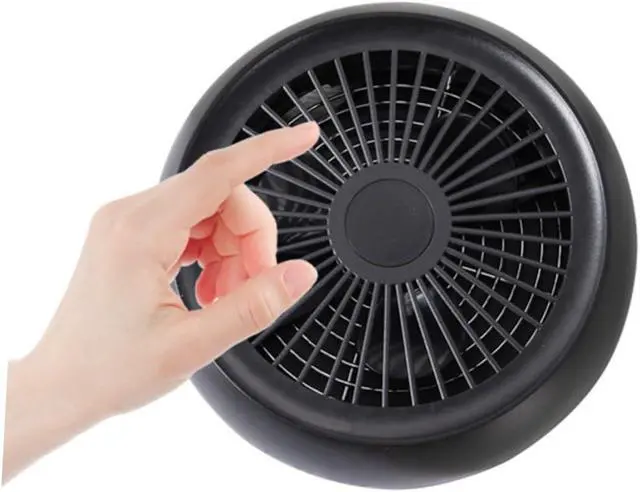 Alt view image 2 of 7 - jojofuny 3pcs Usb Mini Desk Fan Battery Powered Cooling Fan for Compact Portable Design for Home Office Travel and Outdoor Use Black