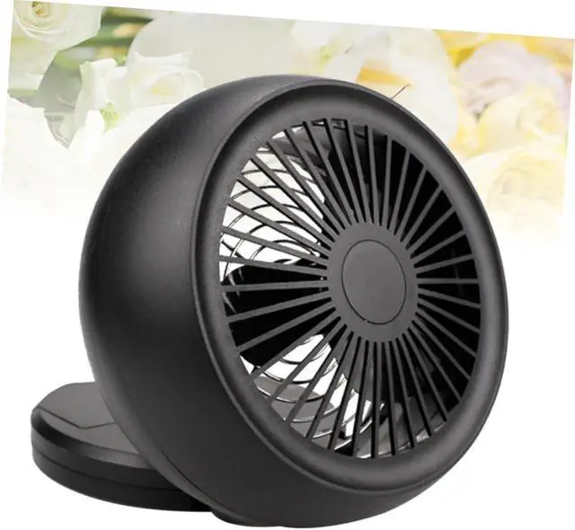Alt view image 5 of 7 - jojofuny 3pcs Usb Mini Desk Fan Battery Powered Cooling Fan for Compact Portable Design for Home Office Travel and Outdoor Use Black