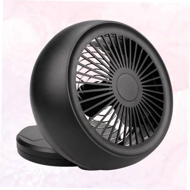 Alt view image 6 of 7 - jojofuny 3pcs Usb Mini Desk Fan Battery Powered Cooling Fan for Compact Portable Design for Home Office Travel and Outdoor Use Black