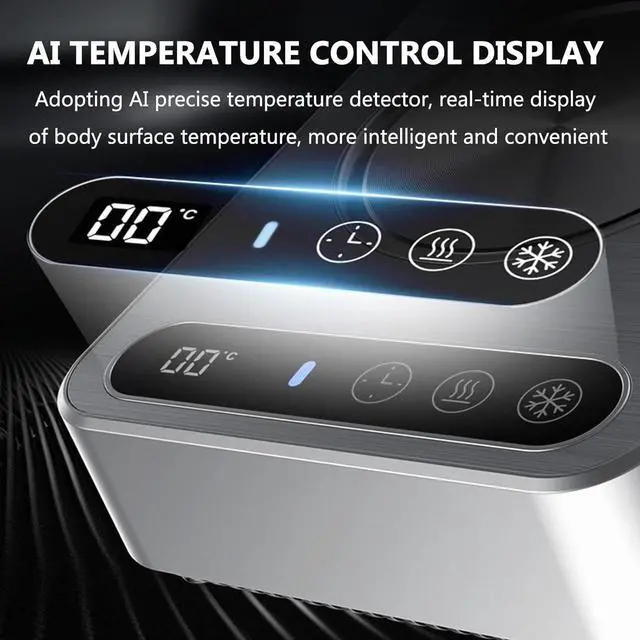 Alt view image 2 of 7 - Heating and Cooling Coaster, Dual Use USB Keep Cooler Warmer, 10s Quick Freezing, 50°/70° Two-Speed Heating Adjustable, 18H Intelligent Timing, Birthday Gifts for Women and Men