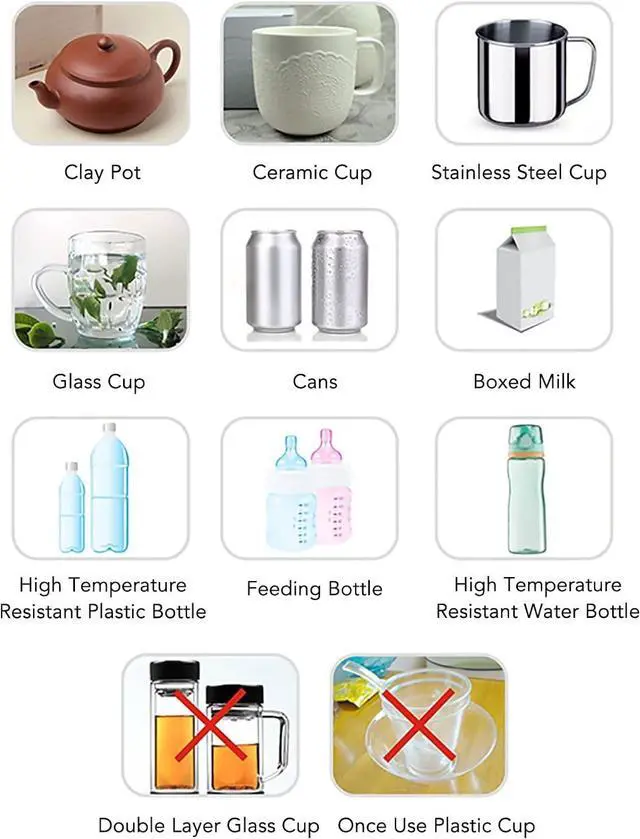 Alt view image 6 of 7 - Heating and Cooling Cup Mat, USB Powered Electric Coffee Warmer, Drinking Cooler, ABS Plastic Shell, 65 Degrees, Wide Container Compatibility