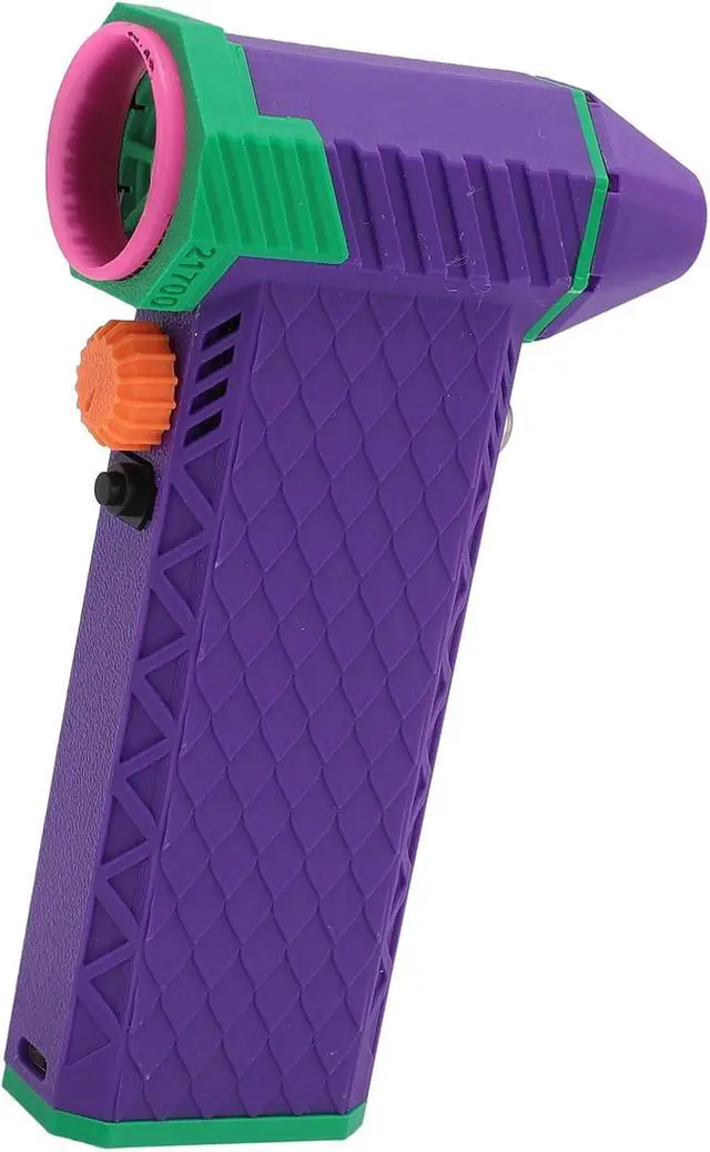 Alt view image 6 of 7 - Mini Jet Dry Blower 200000RPM, Stepless Speed Control, QC15W Fast Charging, Portable Fan for Dust Removal, Car Computer Keyboard (Darkviolet)