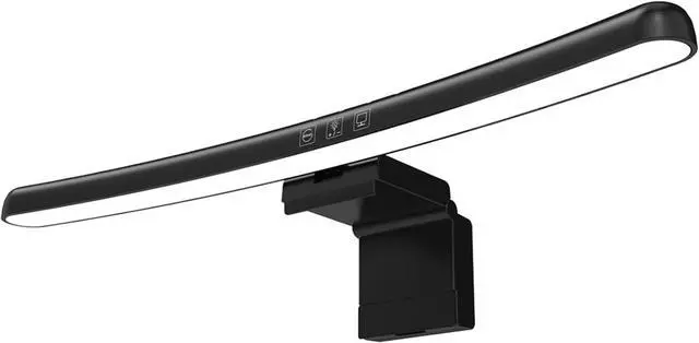 Main image of Meichoon Computer Monitor Light Curved Screen Light Bar Three Light Modes Adjustable Brightness Touch Control Glare-Free Eye Protection LE13 A