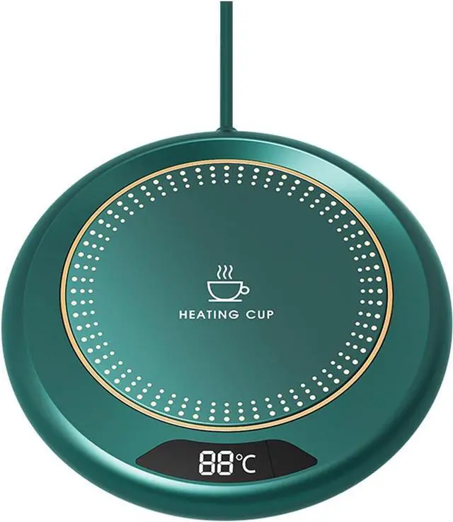 Main image of Tea Warmer for Desk,Coffee Warmer for Desk Auto Shut Off,Electric Coffee Cup Warmer with 3-Temp Settings,Smart Coffee Warmer for Desk Keep Coffee, Beverage, Hot Chocolate Warm (Green)