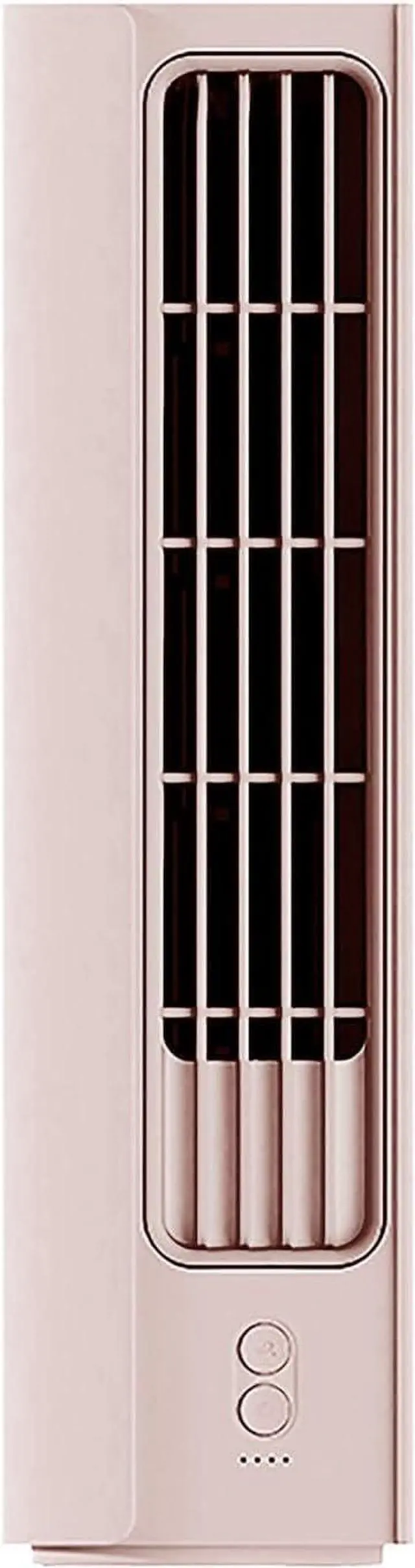 Main image of USB Desk Fan, Small Fan Usb Charging Desktop Negative Ion Student Dormitory Mini Portable, Powerful 3 Speeds Wind (Pink)