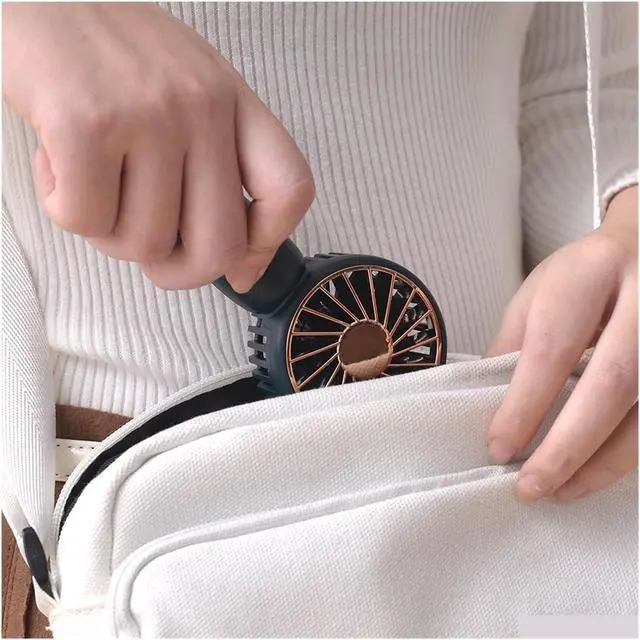 Alt view image 3 of 6 - Portable Small Fan, Lightweight(Electroplatingpowder)