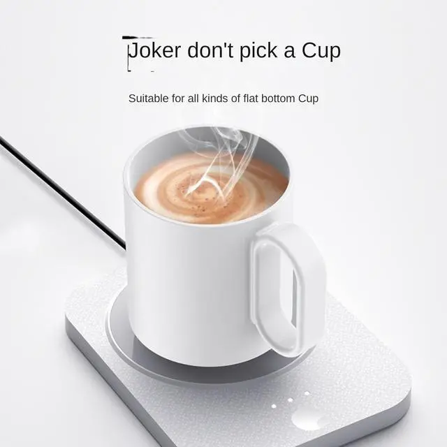 Alt view image 5 of 7 - The Intelligent Constant Temperature Coaster can be Heated to 55 Degrees and is Suitable for Milk and Coffee Isothermal Cups. Creative Insulated Roller Coaster for Promotional Activities