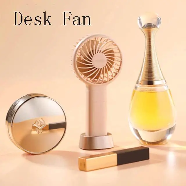 Alt view image 2 of 6 - Mini Fan Mini Fan,Handheld/Desk/Neck Fan(3 in 1),USB Small Fan,3 Speed Adjustable,Portable Cooling Fan for Home,Outdoor,School Quiet (Color : Red, Size : Without Lanyard) (Pink Without lanyard)