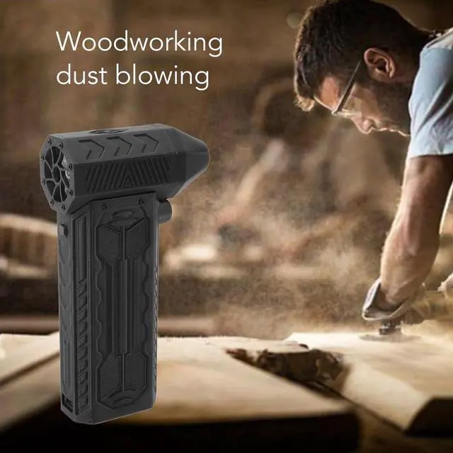 Alt view image 6 of 7 - Jet Dry Blower, 130000RPM Electric Compressed Air Duster USB Rechargeable Multifunction Low Noise Portable Mini Turbo Fan for Computer Keyboard,Outdoors,Car,Home (-3113240133011)