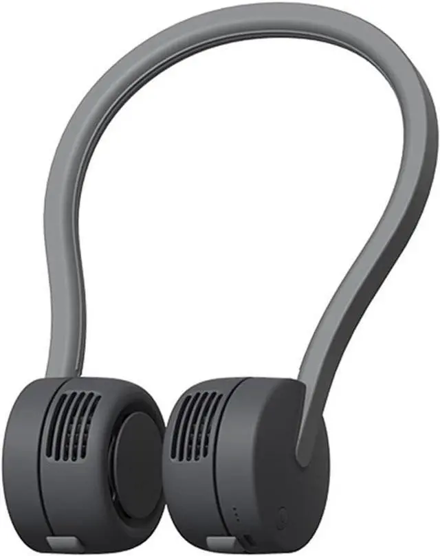 Main image of Neck Fan, Mini USB Fan,Rechargeable Personal Neckband Fan,3 Speed USB Fan with 360° Adjustable Head for Hiking,Outdoor Sports,Travel,Home,Office,A (B)