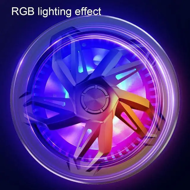 Alt view image 3 of 4 - Magnetic Cell Phone Cooler, Magnetic Cooling Fan for Phone | Mobile Phone Cooling Fan - Smartphone Semiconductor Radiator, Low Noise Phone Cooler for Tablet, Mobile Games
