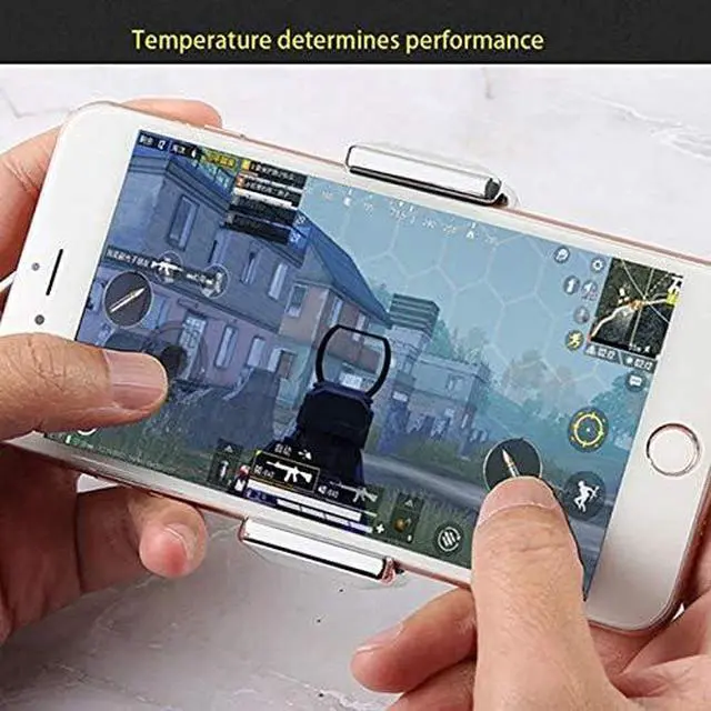 Alt view image 3 of 6 - Portable Cooling Fan Game Mobile Phone Cooler Powered Cell Phone Radiator Snap-on Cooling Tool