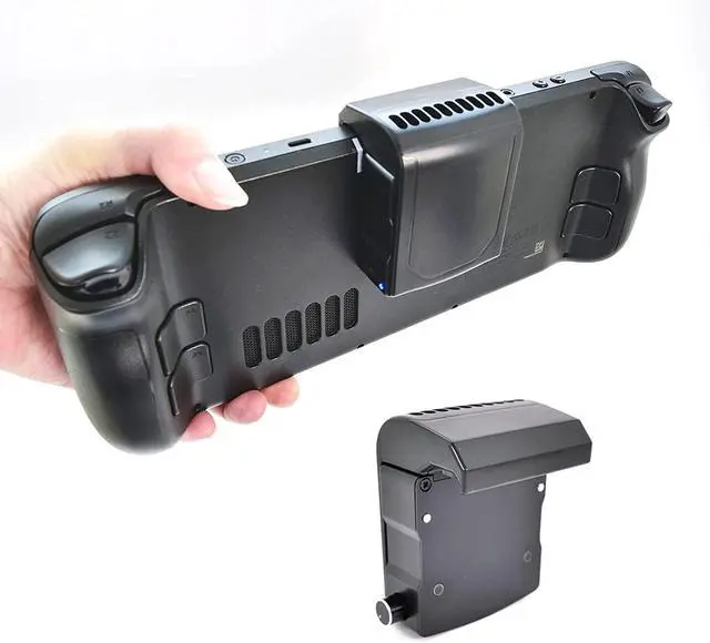 Alt view image 2 of 6 - Cooling Fan for Steam Deck Reduce High Temperature Fan Cooler, Must-Have Efficient Portable Rechargeable Steam Deck Cooler