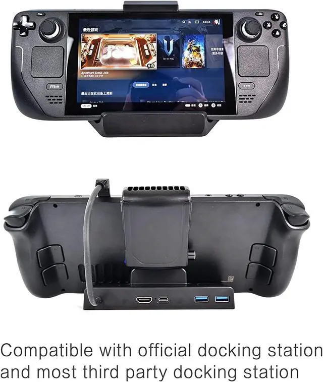 Alt view image 3 of 6 - Cooling Fan for Steam Deck Reduce High Temperature Fan Cooler, Must-Have Efficient Portable Rechargeable Steam Deck Cooler
