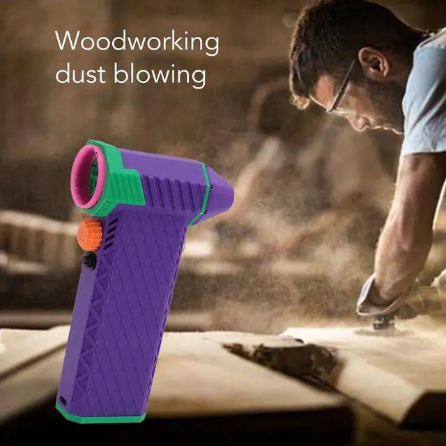 Alt view image 4 of 7 - Jet Dry Blower 200000RPM Stepless Speed Control Portable Jet Fan for Dust Removal Car Keyboard