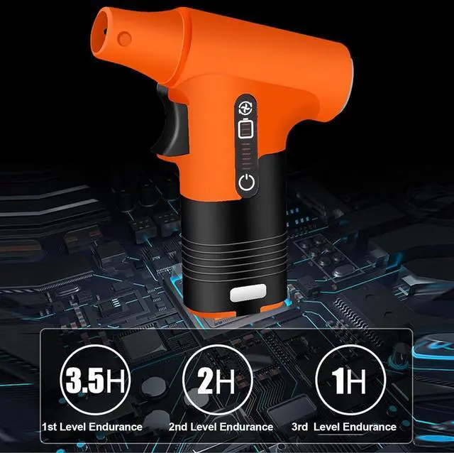 Alt view image 3 of 7 - Mini Turbo Fan Air Blower 120000RPM Compact and Portable Electric Turbine Fan Adjustable Speed Multi Function for Cleaning Computers Laptops Cameras (NSXAYIWEqDd-12)