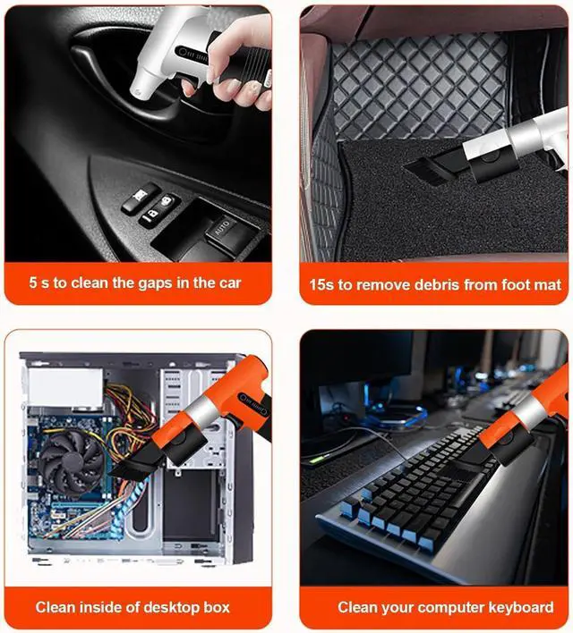 Alt view image 5 of 7 - Mini Turbo Fan Air Blower 120000RPM Compact and Portable Electric Turbine Fan Adjustable Speed Multi Function for Cleaning Computers Laptops Cameras (NSXAYIWEqDd-12)