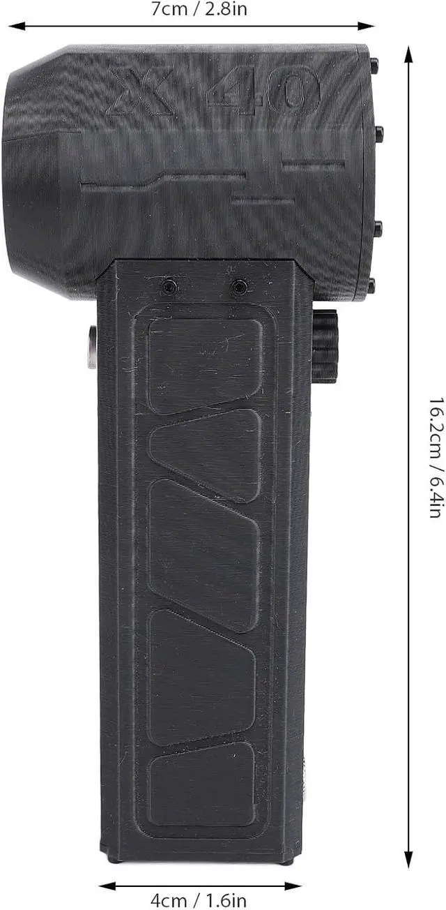 Alt view image 2 of 7 - Handheld Turbo Fan, Portable Mini Turbo Fan Stepless Adjustable Speed Electric Cleaner Air Duster Keyboard Cleaner for Laptop, Computer